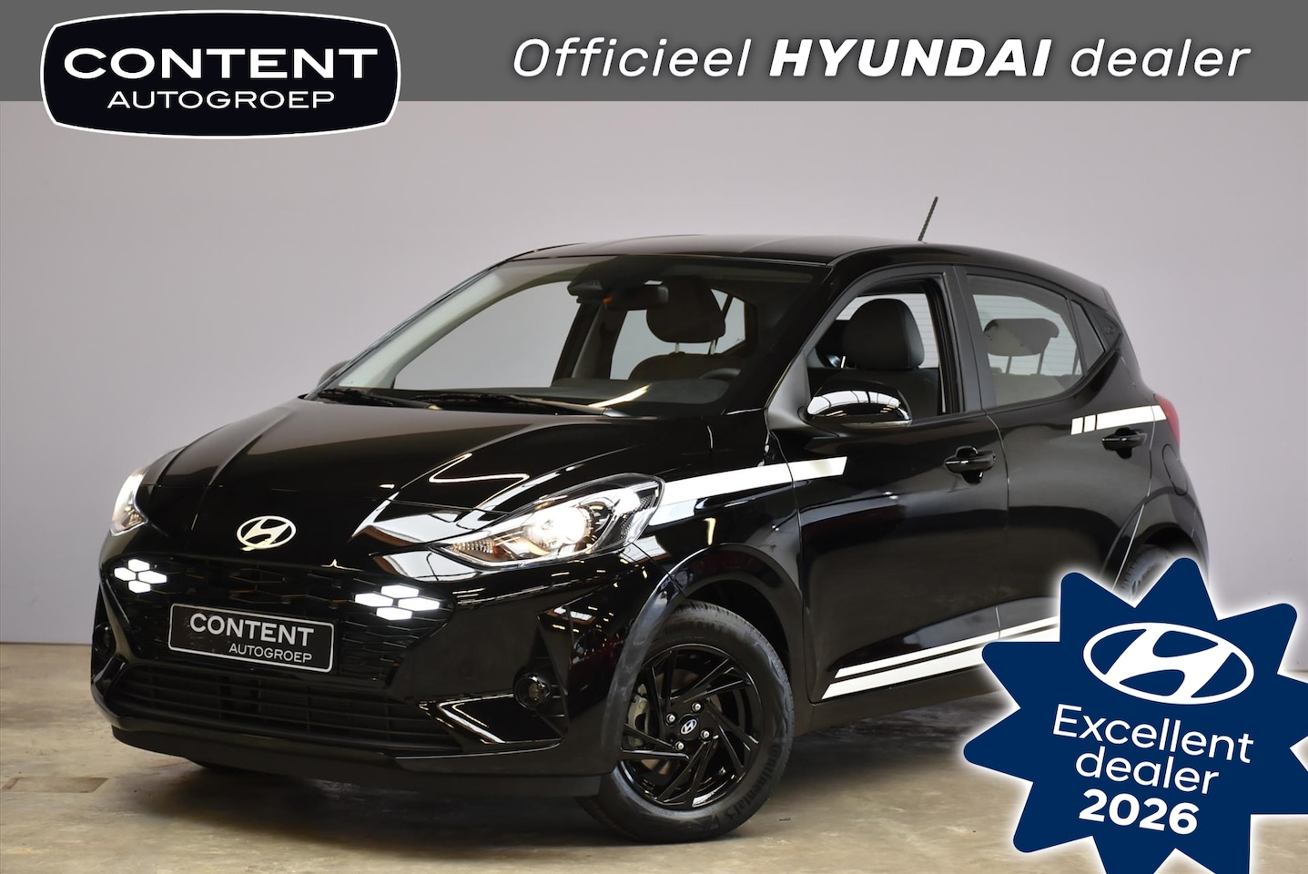 Hyundai i10 - 1.0i 63pk Premium Sport Edition - AutoWereld.nl