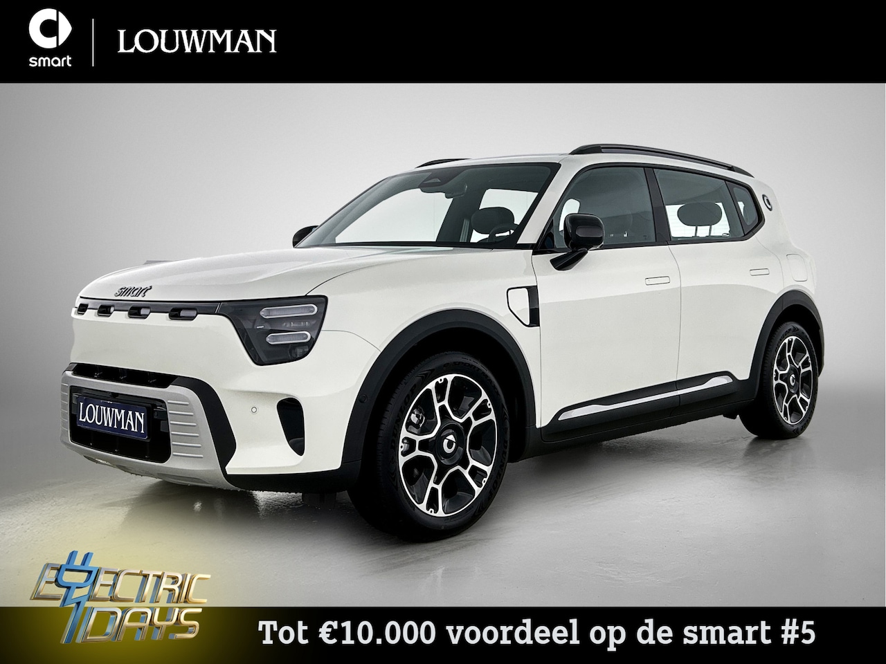 Smart #5 - Pro+ 100 kWh | VAN € 53.460 NAAR € 43.450 | Electric Days - AutoWereld.nl