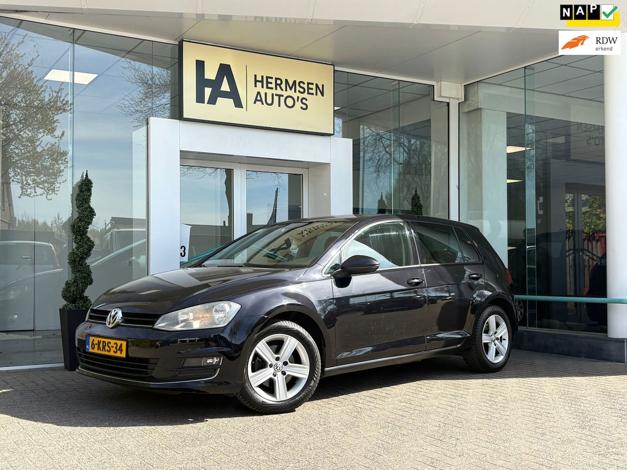 Volkswagen Golf - 1.4 TSI Highline |DSG7|Massage|Distr.VV| - AutoWereld.nl