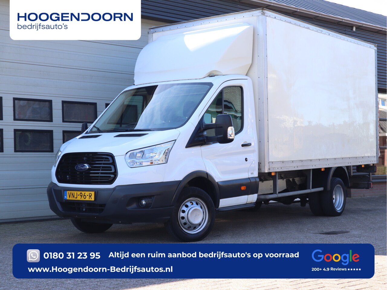 Ford Transit - 2.0 TDCI 170pk Euro 6 - N1 Bakwagen Laadklep Dhollandia - Cruise - Airco - AutoWereld.nl