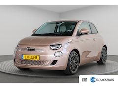 Fiat 500e - 3+1 La Prima 42 kWh | 8 Jaar Garantie | SOH 100% | Camera | Navigatie | Leder | Parkeersen