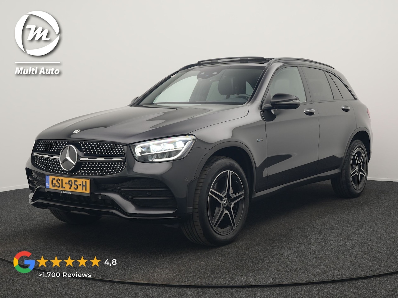 Mercedes-Benz GLC-klasse - 300e 4MATIC Premium Plus PHEV 320pk Dealer O.H | Panodak | Adaptive Cruise | Sportstoelen - AutoWereld.nl