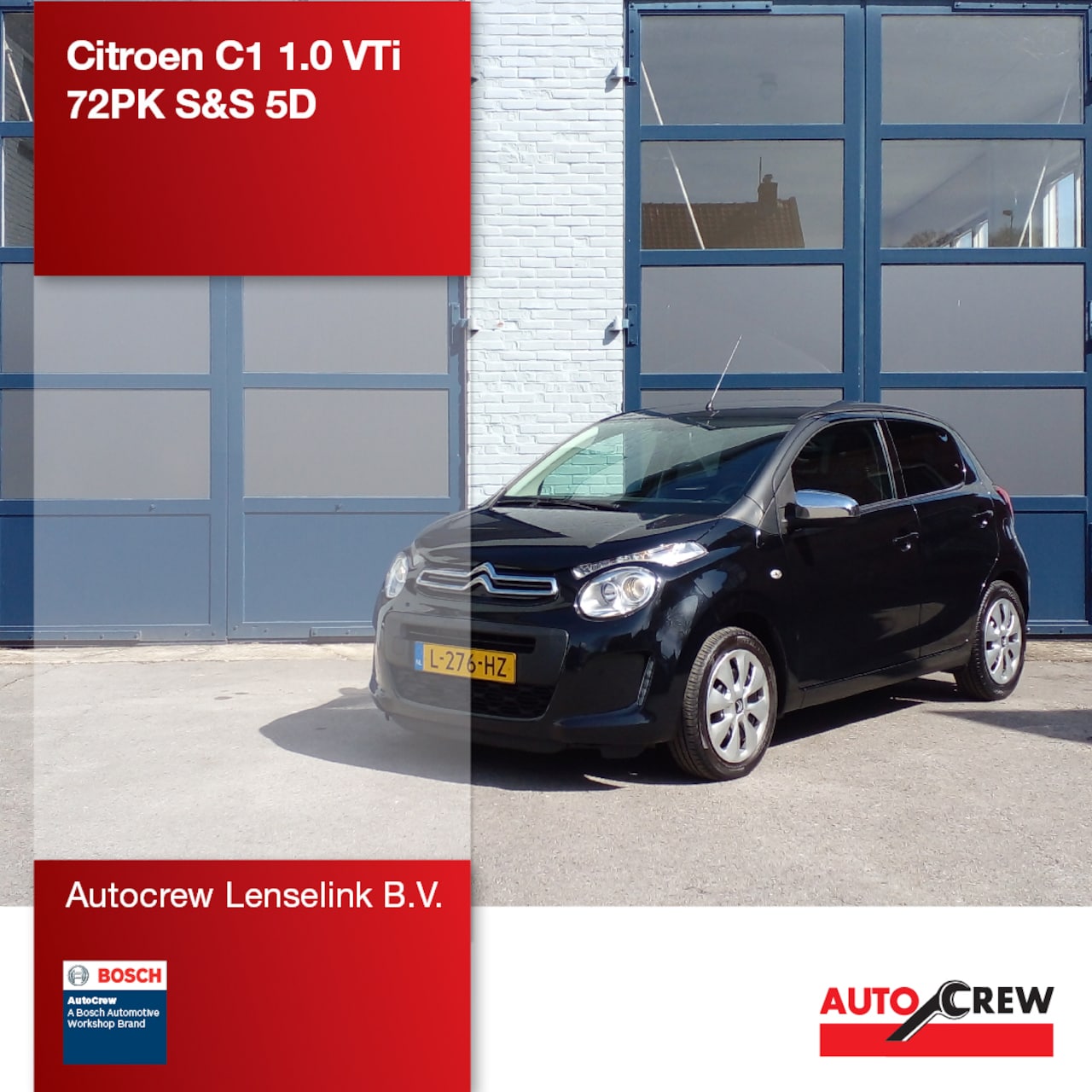 Citroën C1 - 1.0 VTi 72PK 5D Shine | Origineel NL | - AutoWereld.nl