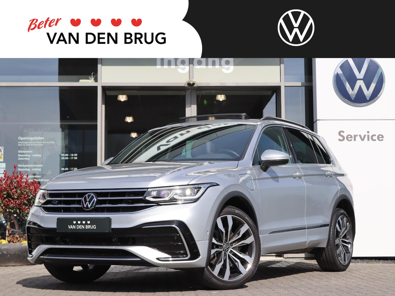 Volkswagen Tiguan - 1.4 TSI 245 pk DSG eHybrid R-Line | Panorama Dak | 20'' Suzuka | ACC | Keyless | App Conne - AutoWereld.nl