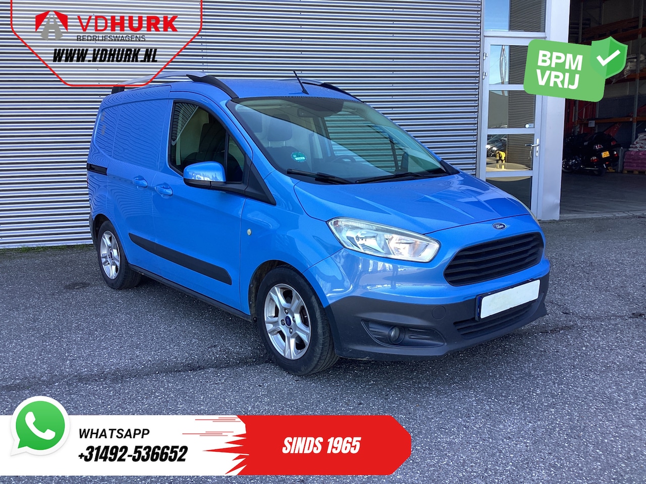 Ford Transit Courier - 1.5 TDCI Trend EXPORT MARGE Stoelverw./ Climate/ Camera/ Cruise/ PDC/ 15”LMV - AutoWereld.nl