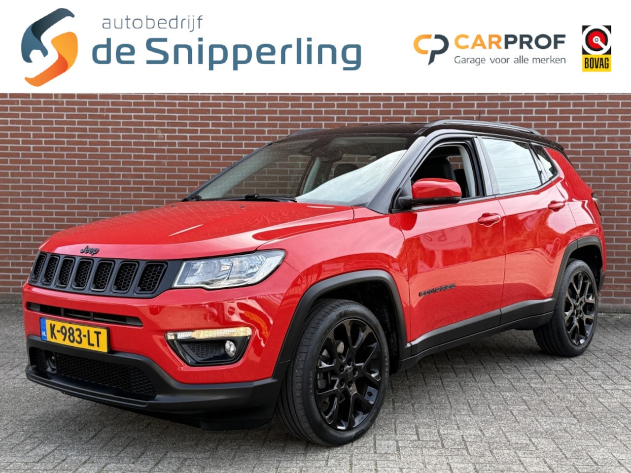 Jeep Compass - 1.3T Night Eagle automaat NAVI CLIMA CARPLAY CRUISE CAMERA PDC - AutoWereld.nl