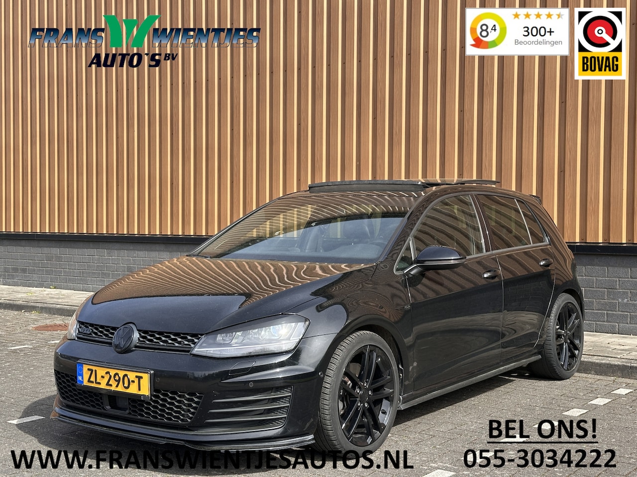 Volkswagen Golf - 2.0 TDI GTD | Panorama dak | 18'' lichtmetaal | Maxton | Cruise control | Lederen bekledin - AutoWereld.nl