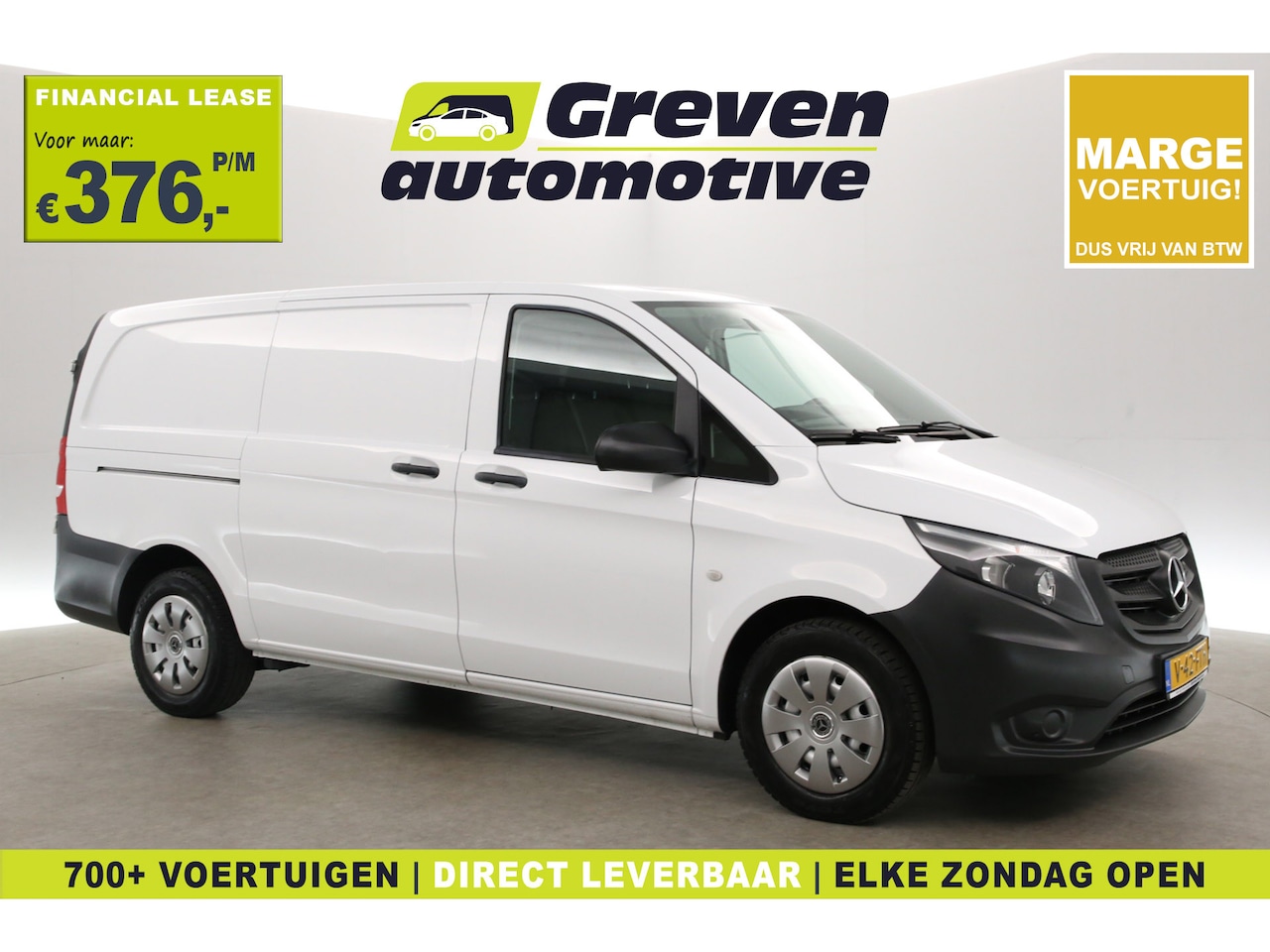 Mercedes-Benz Vito - 114 CDI Lang | Marge | Aut. | Airco | Cruise | 3 Zits | Stoelverw. | Elektrpakket - AutoWereld.nl
