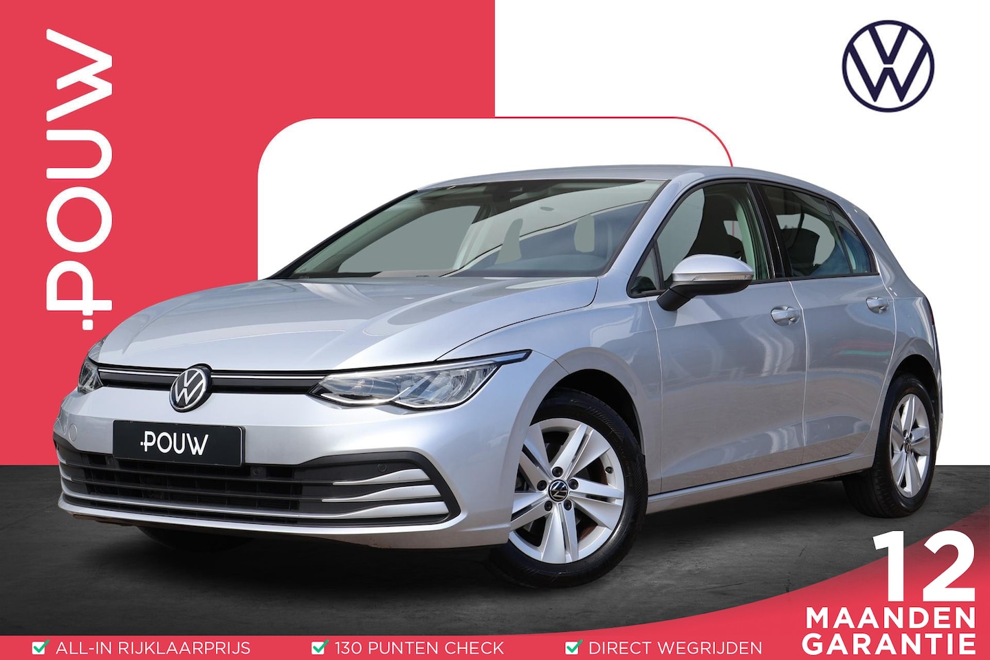 Volkswagen Golf - 1.5 TSI 130pk Life | Navigatie | PDC | Adaptive Cruise | Apple Carplay - AutoWereld.nl