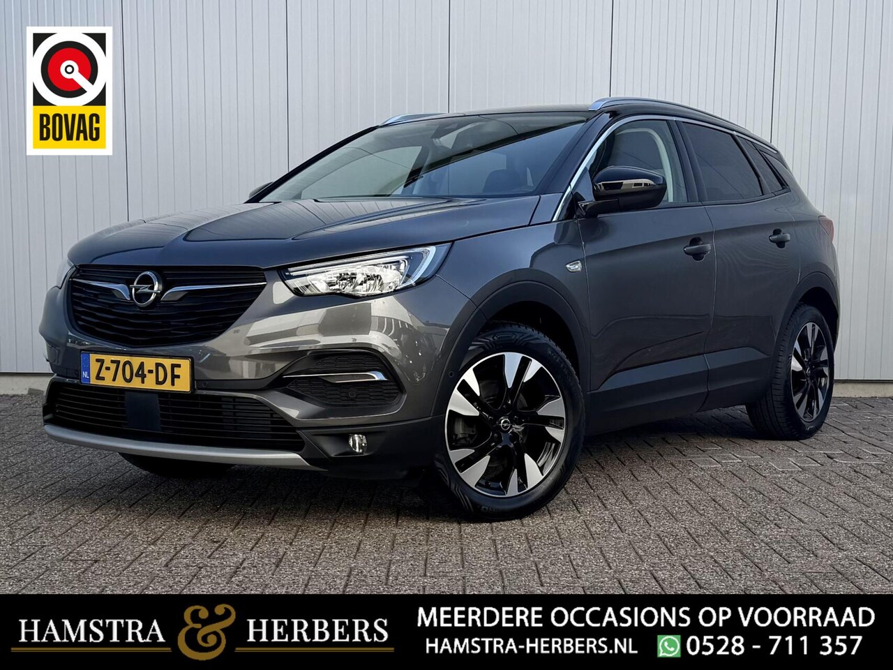 Opel Grandland X - 1.2 Turbo Edition automaat antraciet - AutoWereld.nl