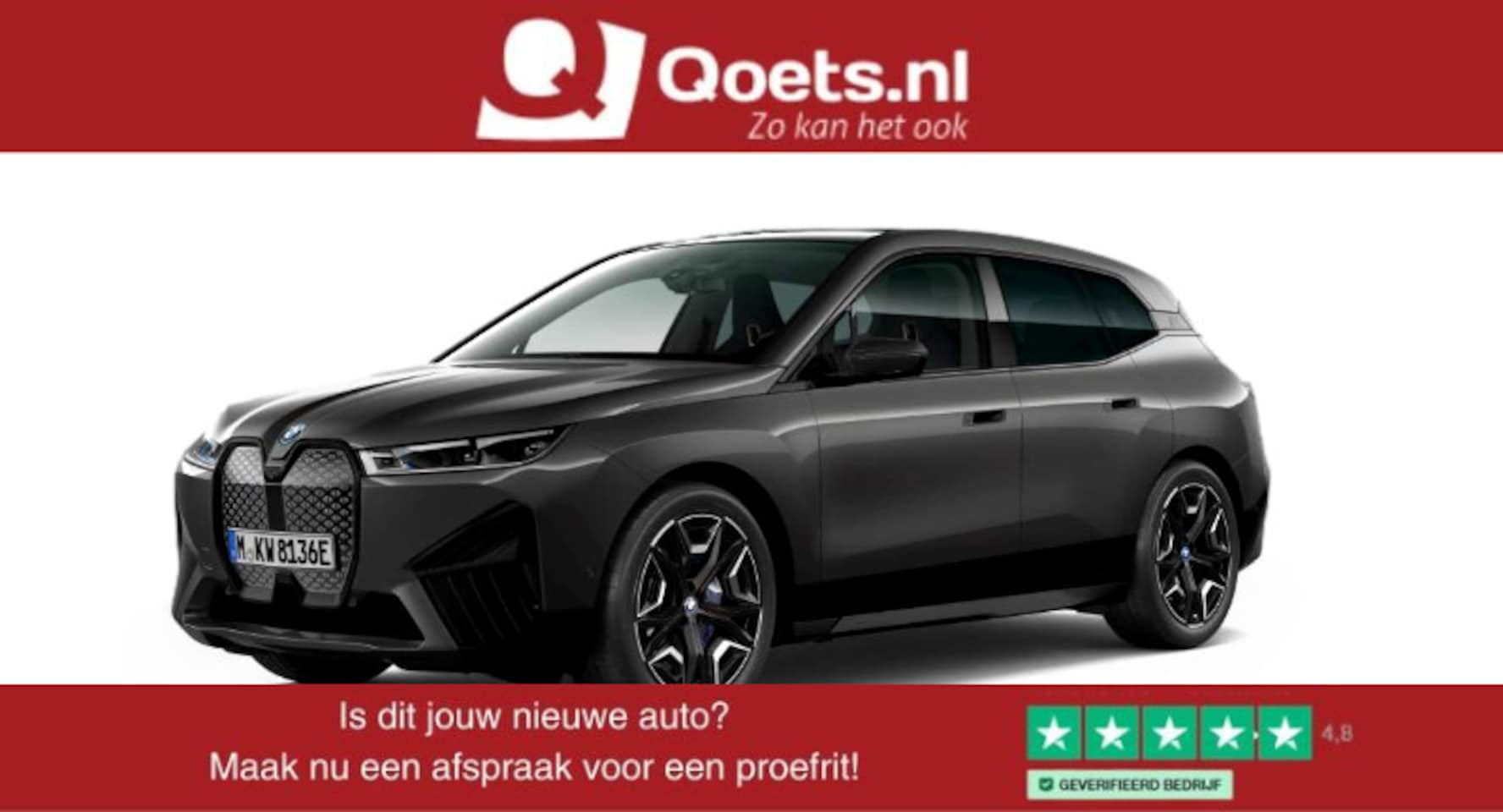 BMW iX - xDrive50 High Executive 112 kWh Sportpakket - Trekhaak - Panoramadak - Multifunctionele st - AutoWereld.nl