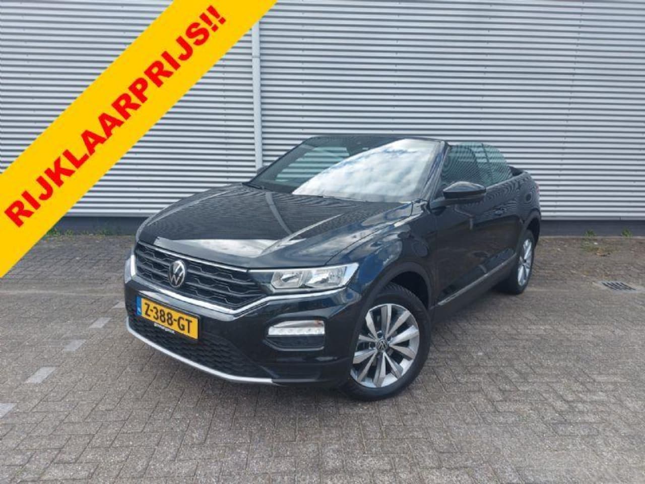 Volkswagen T-Roc Cabrio - 1.0 TSI Style Carplay/Audio/Navigatie, parkcontrol, adap.Cruise, windscherm,stoelverwarmin - AutoWereld.nl