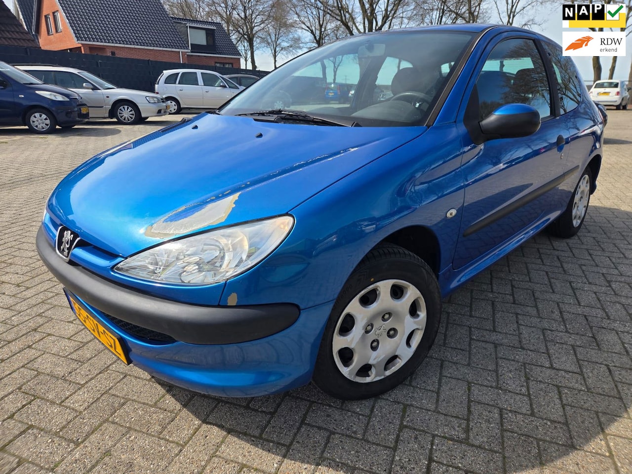 Peugeot 206 - 1.4 One-line 2006. Airco/Elektrische ramen etc.. APK 02-2027 - AutoWereld.nl
