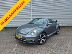 Volkswagen Beetle Cabriolet - 1.2 TSI Design Bleumotion Automaat, aico, cruise, stoelverwarming, navigatie, parkeersenso