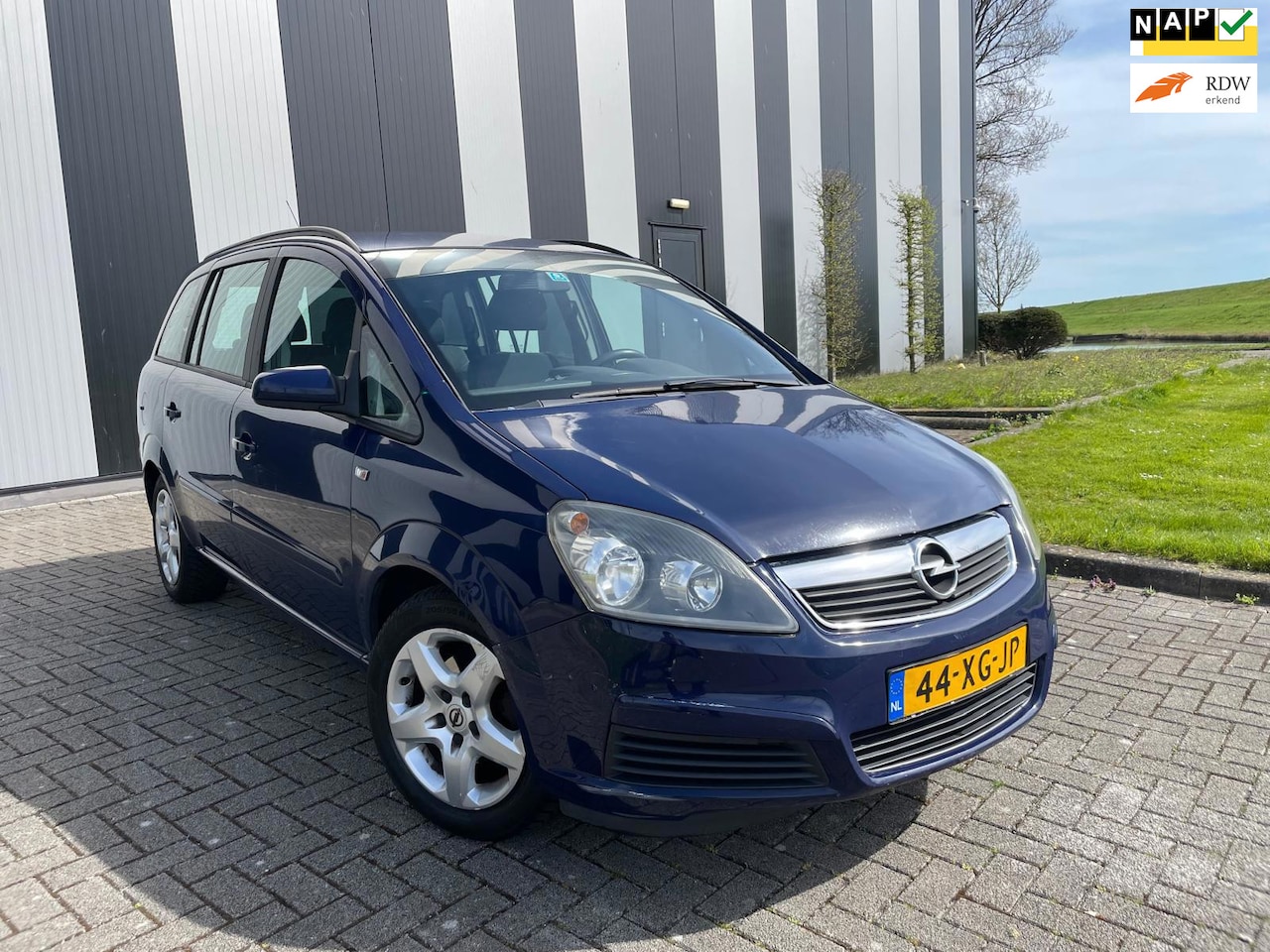 Opel Zafira - 1.6 Business 7 Persoons-Nw APK-Clima-Cruise-Trekhaak - AutoWereld.nl