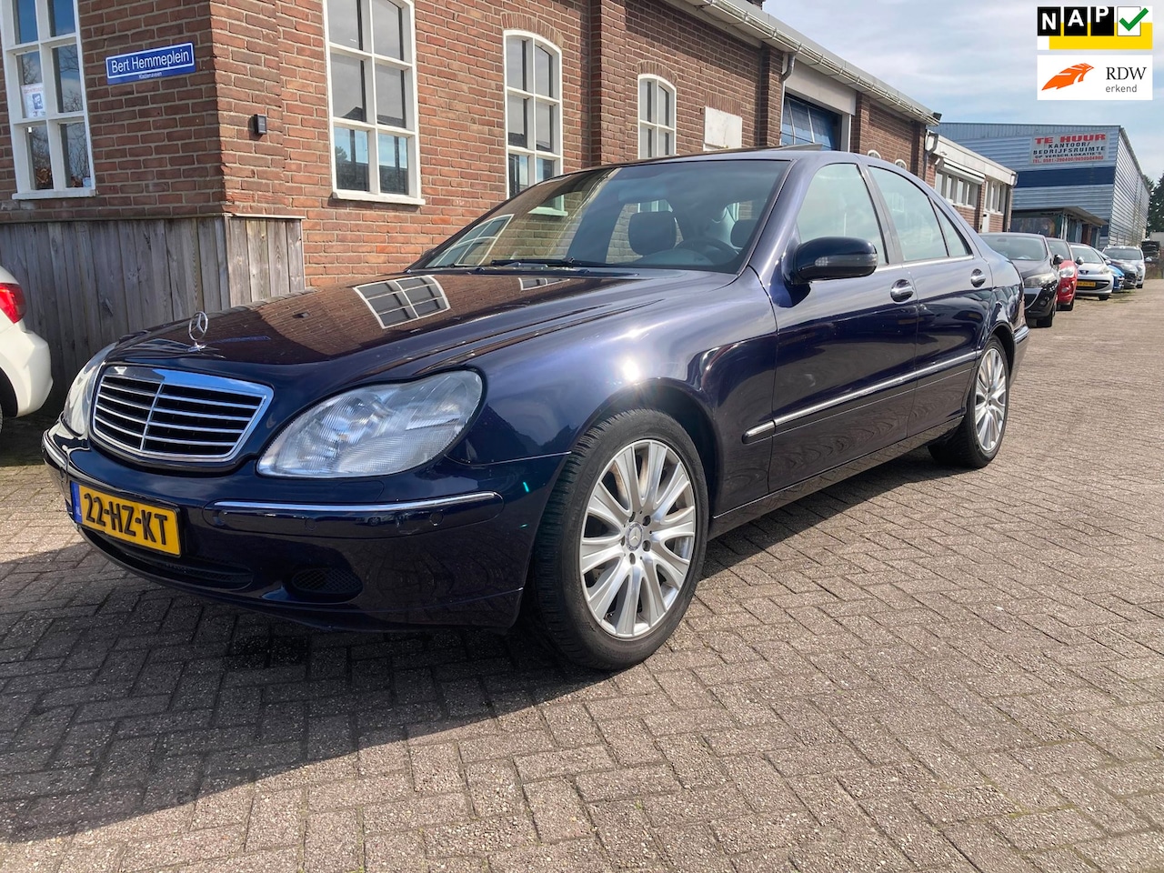 Mercedes-Benz S-klasse - 320 Vol opties, YOUNTIMER zeer nette auto apk tot 11-2026 inruil is mogelijk - AutoWereld.nl