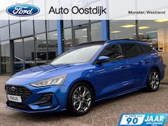 Ford Focus Wagon - 1.0 EcoBoost Hybrid ST Line X 155PK Automaat Afn. Trekhaak Panodak Winterpack Adaptieve Cr