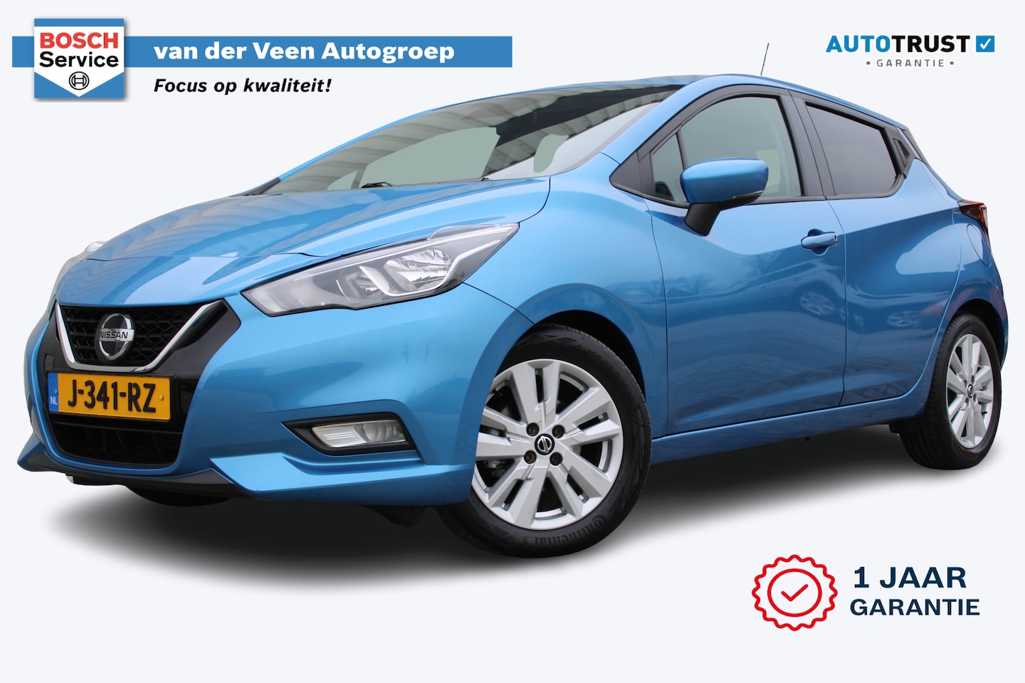 Nissan Micra - 1.0 IG-T N-Connecta | Incl. 12 maanden garantie | Cruise control | Stoelverwarming | Apple - AutoWereld.nl