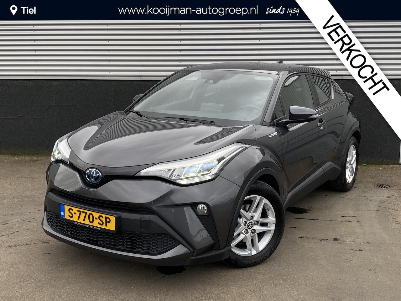 Toyota C-HR - 1.8 Hybrid Active Cruise control, airconditioning, achteruitrij camera, nette auto, keyles - AutoWereld.nl