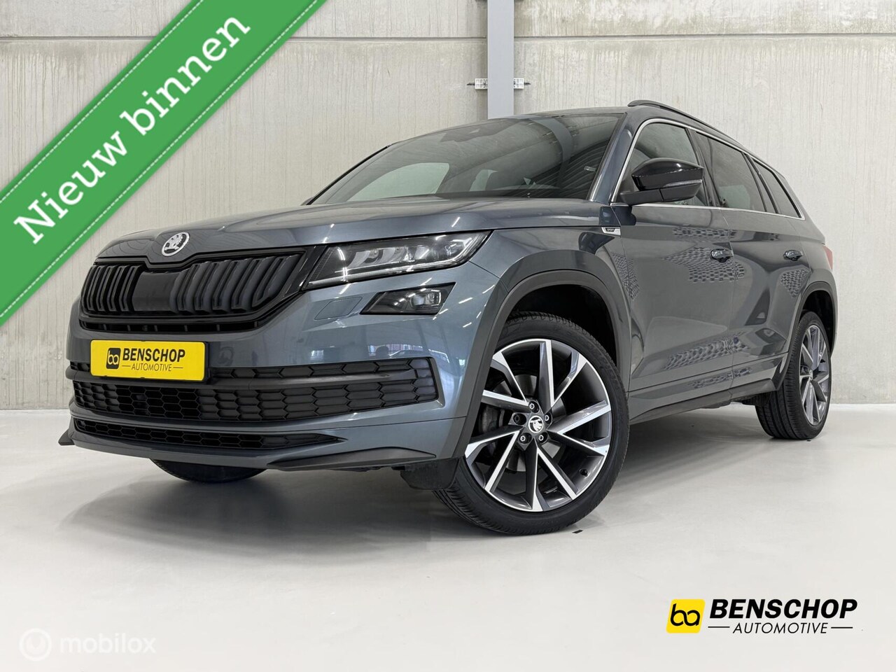 Skoda Kodiaq - 1.4 TSI 4x4 Sportline Navi Carplay Canton Camera ACC LED 20 INCH - AutoWereld.nl