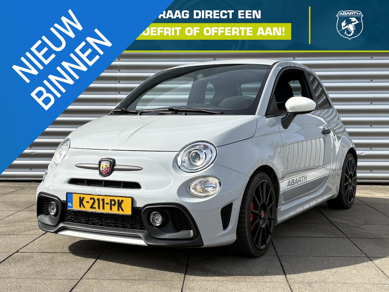 Fiat 500 Abarth - 1.4 T-Jet Esseesse 70th Anniversary | Sabelt Sportstoelen | Actieve Uitlaat | Akrapovic | - AutoWereld.nl