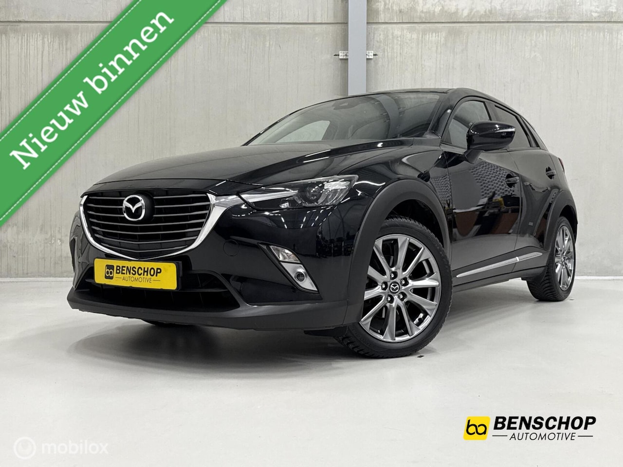 Mazda CX-3 - 2.0 SkyActiv-G 120 GT-Luxury Leer Navi Camera HUD Cruise LED - AutoWereld.nl