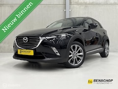 Mazda CX-3 - 2.0 SkyActiv-G 120 GT-Luxury Leer Navi Camera HUD Cruise LED