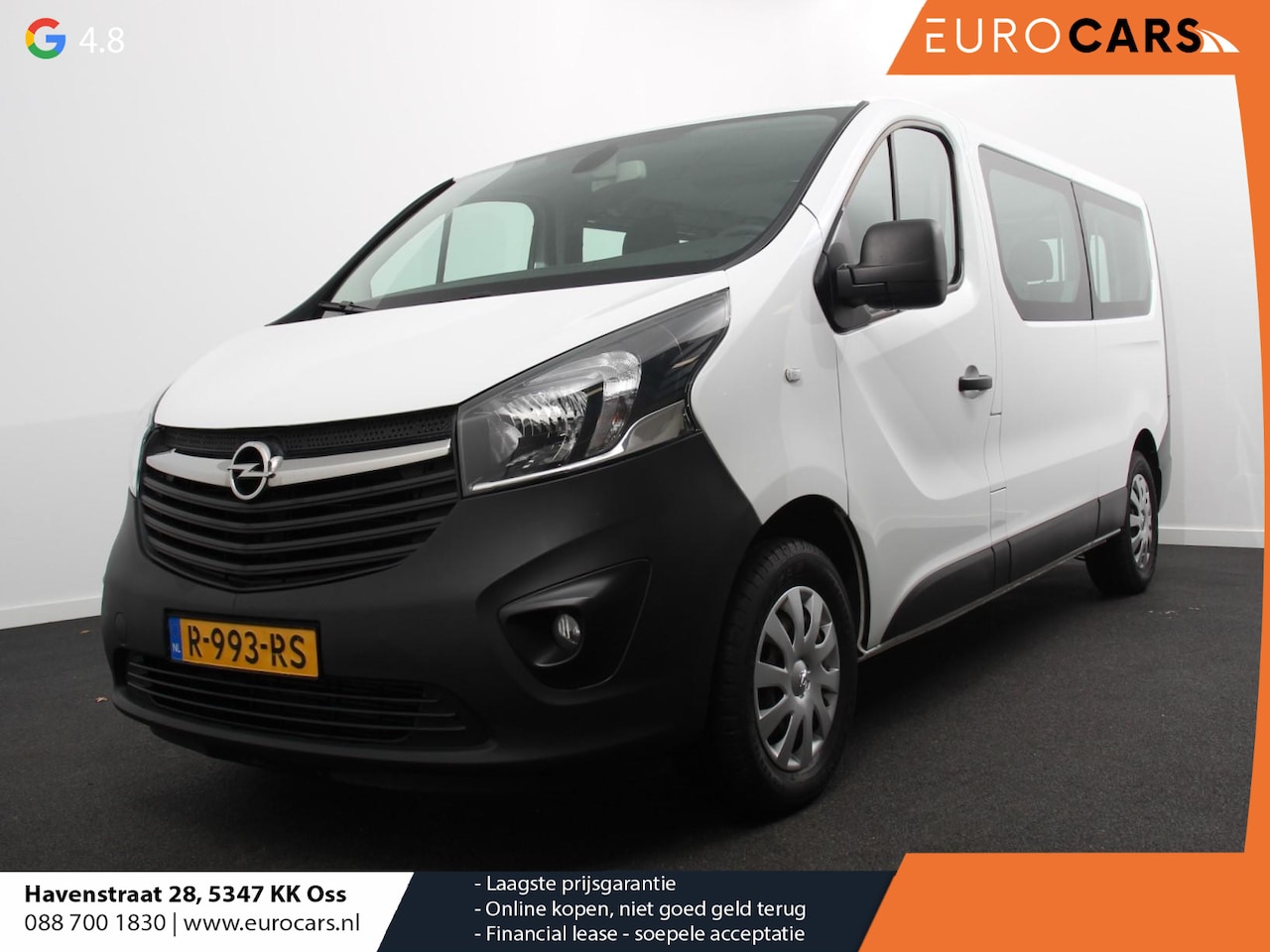 Opel Vivaro Combi - 1.6 CDTI L2H1 8-Persoons PERSONENBUS Incl. BTW/Bpm | Airco | Bluetooth | Lang | - AutoWereld.nl
