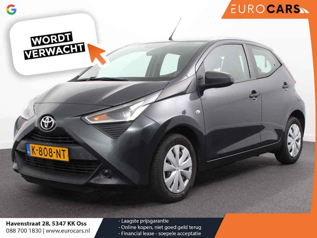 Toyota Aygo - 1.0 VVT-i x-fun | Airco | Bluetooth | Led | Electrisch pakket | 5 deurs - AutoWereld.nl