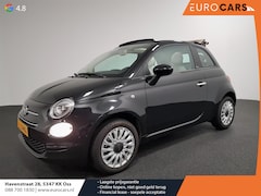 Fiat 500 C - 1.0 Hybrid Lounge + Navigatie Climate Control Cruise Control DAB Parkeer Sensoren Lichtmet
