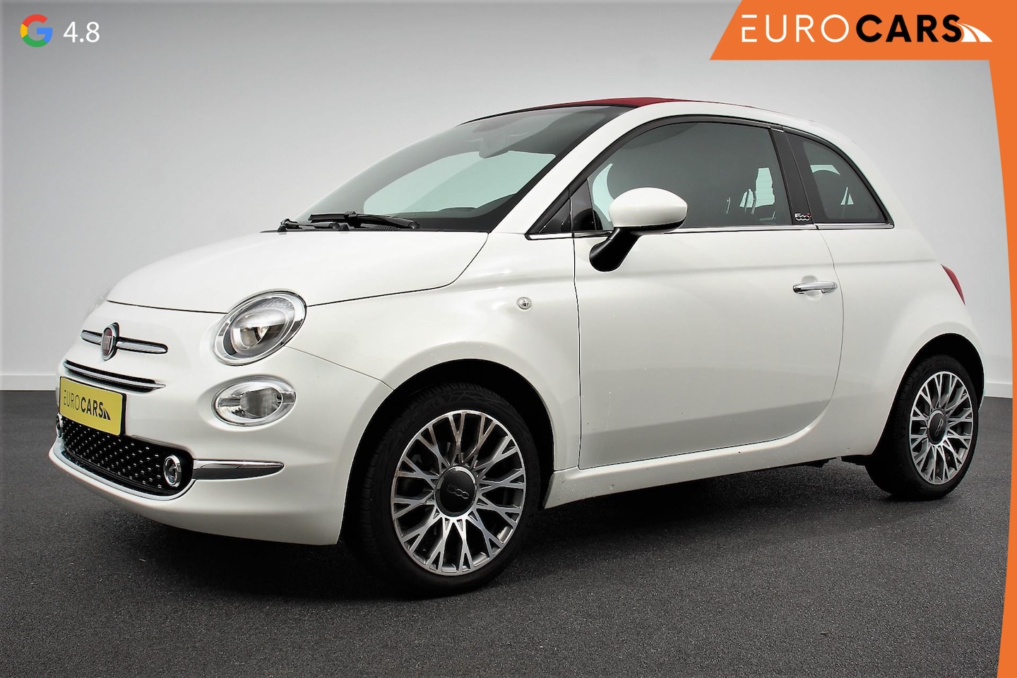 Fiat 500 C - 1.2 Star | Leder | Navigatie | Climate Control | Parkeer sensoren | Digitale Cockpit | Cru - AutoWereld.nl