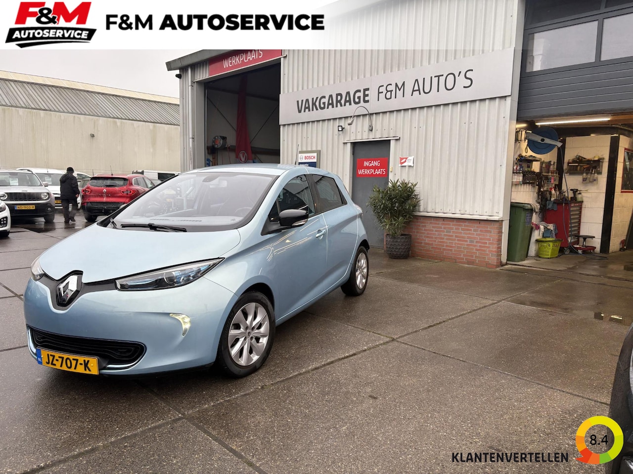 Renault Zoe - Q210 Zen Quickcharge 22 kWh SoH 90.2% accu pakket is aangekocht dus geen lease - AutoWereld.nl