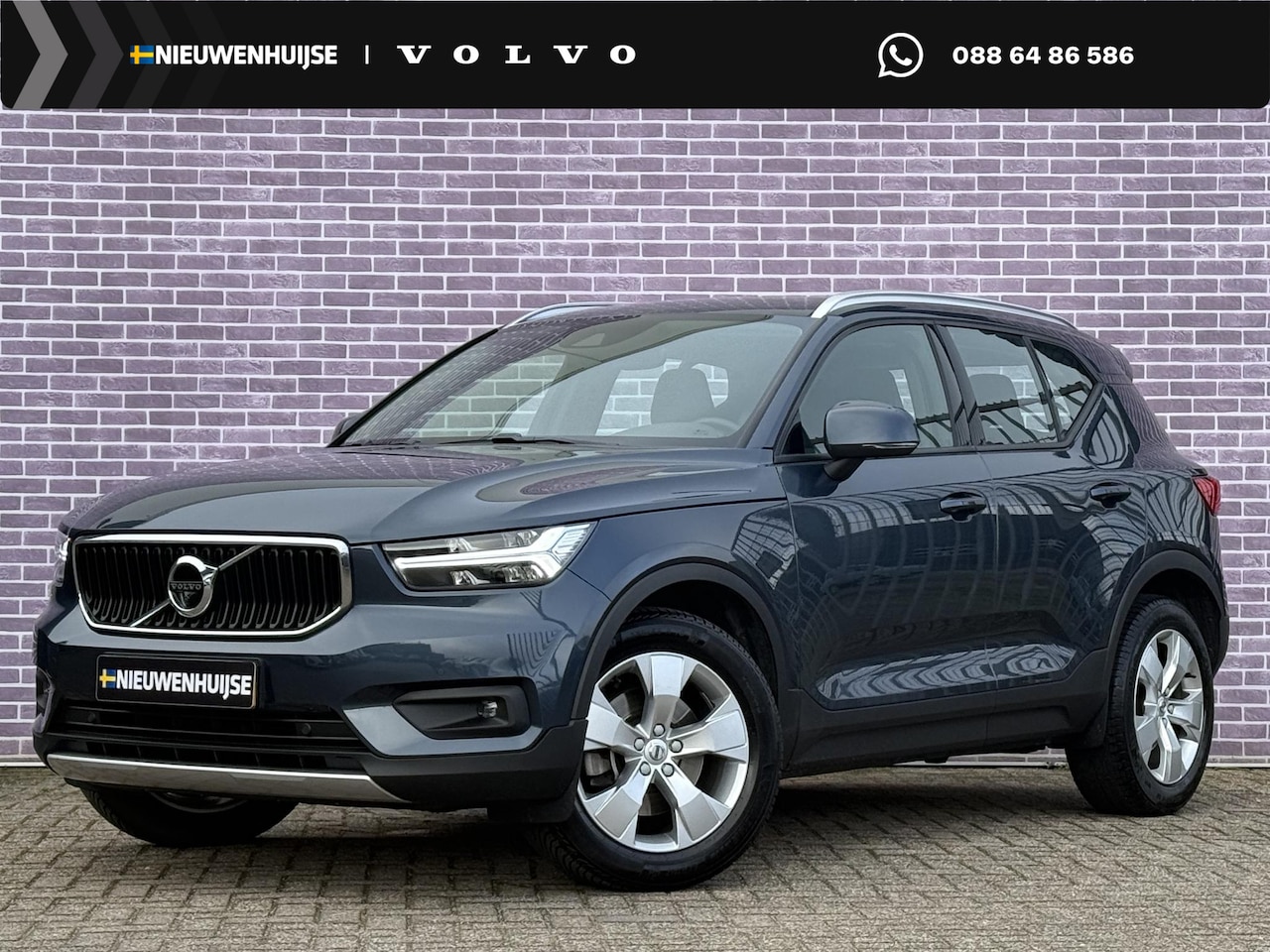 Volvo XC40 - 2.0 B4 Business Pro LED | verwarmde voorstoelen | Stuurwiel verwarming | lederen bekleding - AutoWereld.nl