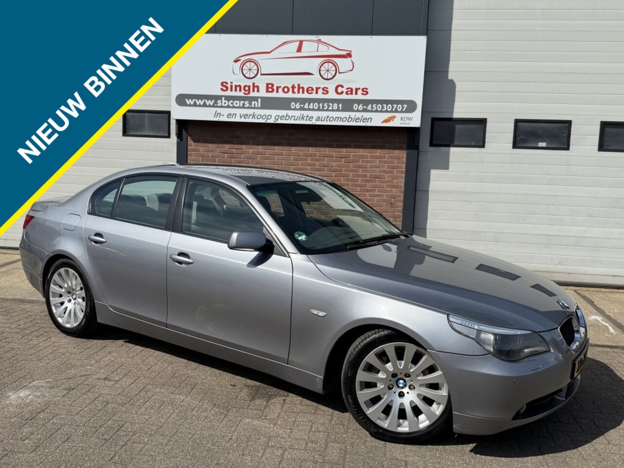 BMW 5-serie - 530i EXE AUT LEER NAVI Y-TIMER INRUIL MOG!!! - AutoWereld.nl