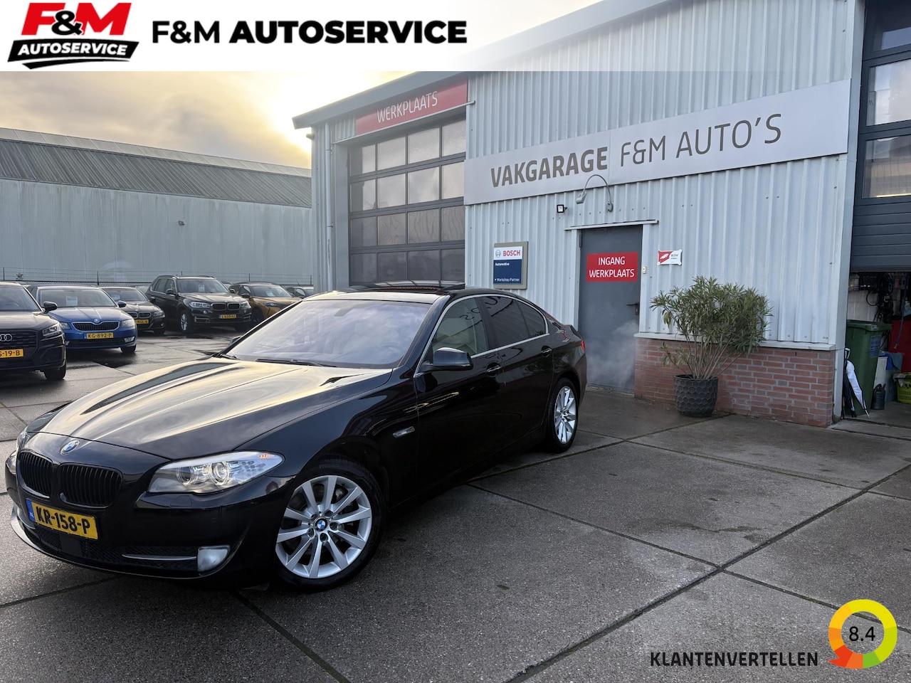 BMW 5-serie - 530i High Executive M Sport Memory, stoelverwarming, schuifdak, camera - AutoWereld.nl