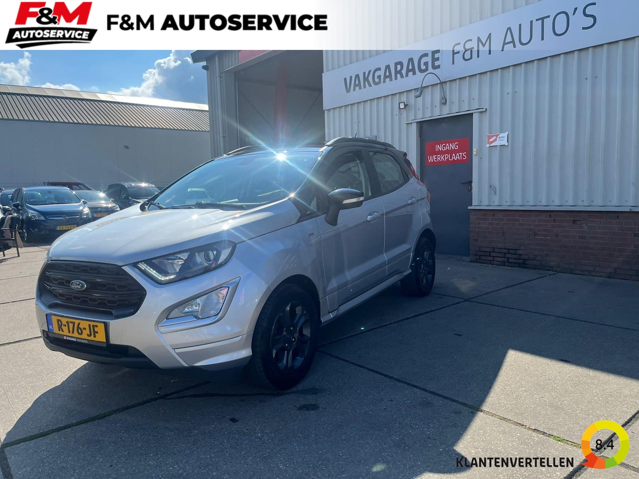 Ford EcoSport - 1.0 EcoBoost ST-Line Black Stoelverwarming, Clima, Cruise, PDC achter - AutoWereld.nl