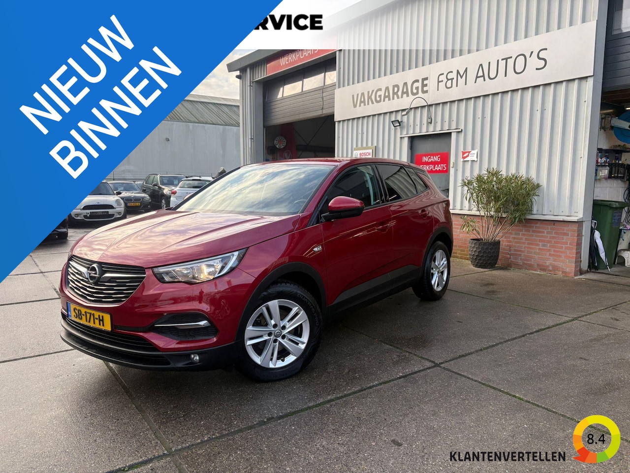 Opel Grandland X - 1.2 Turbo Online Edition 1.2 Turbo Online Edition - AutoWereld.nl
