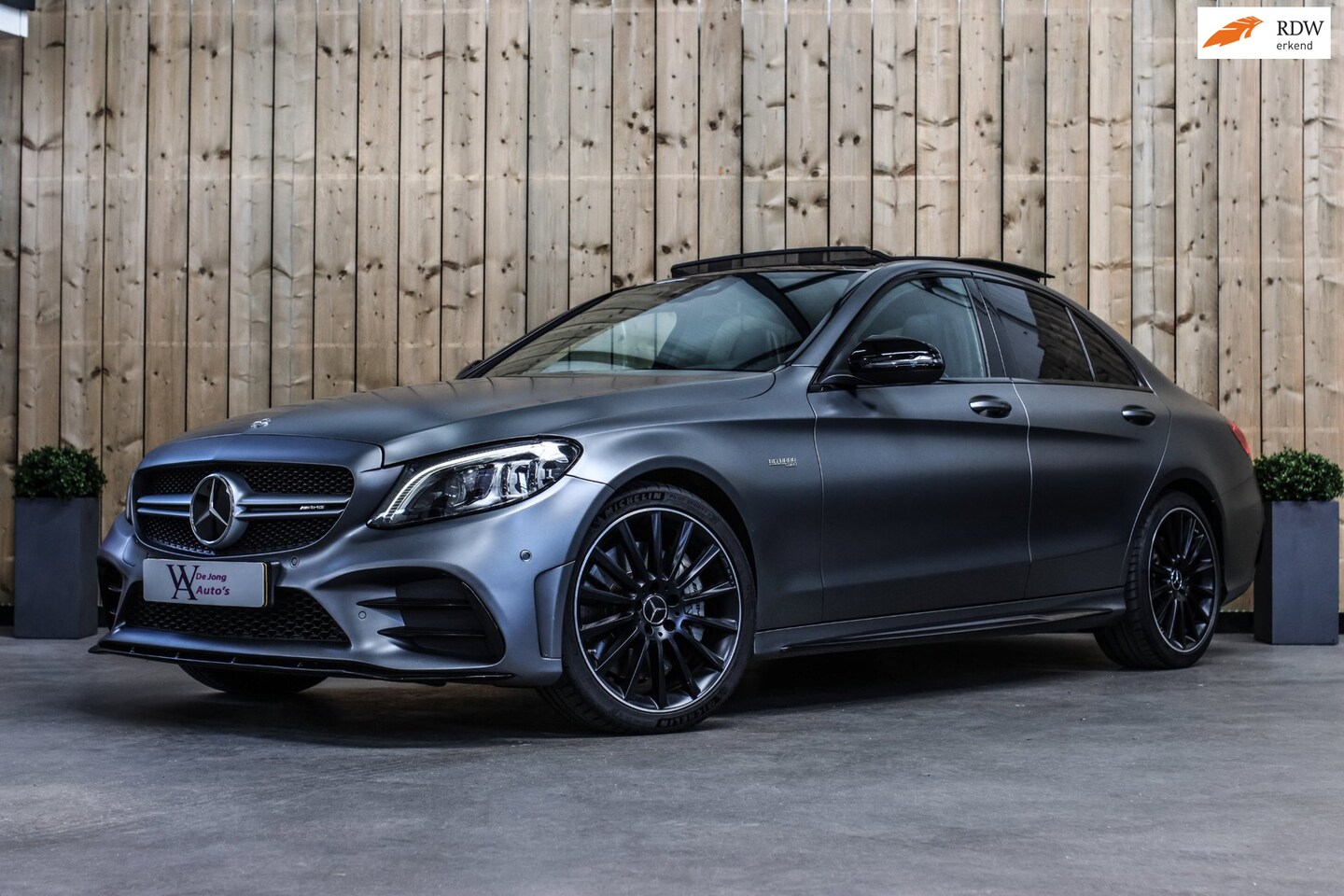 Mercedes-Benz C-klasse - AMG 43 4MATIC *Facelift*Perf. Stoelen*Burmester*Head-Up*Keyless* - AutoWereld.nl