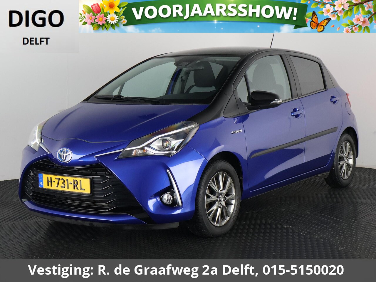 Toyota Yaris - 1.5 Hybrid Dynamic Bi-Tone | Apple Carplay & AndroidAUTO | Camera | Lichtmetalen velgen | - AutoWereld.nl
