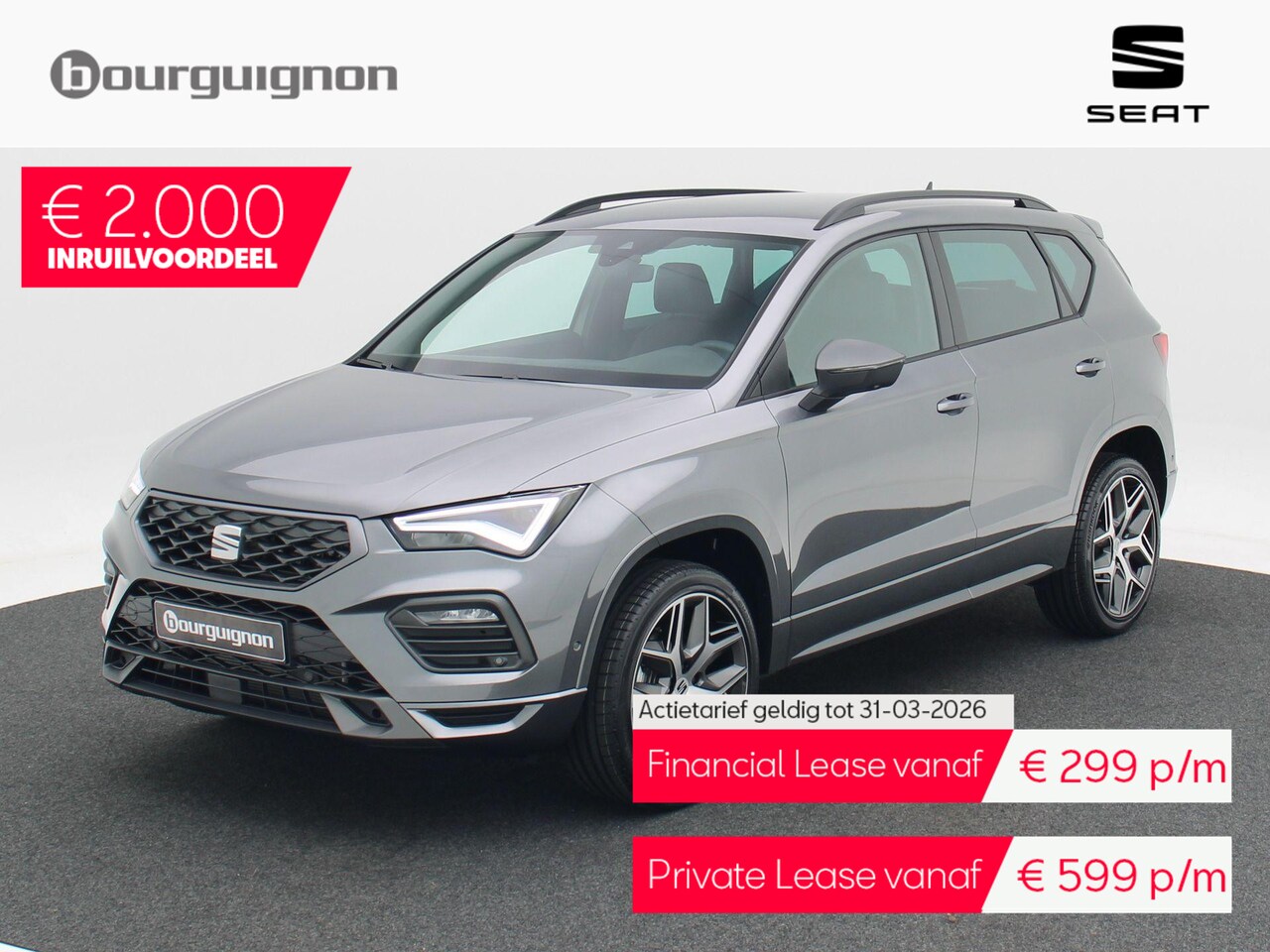 SEAT Ateca - FR Business Intense 1.5 TSI 150 pk | Trekhaak | Adaptive cruise control | Achteruitrijcame - AutoWereld.nl