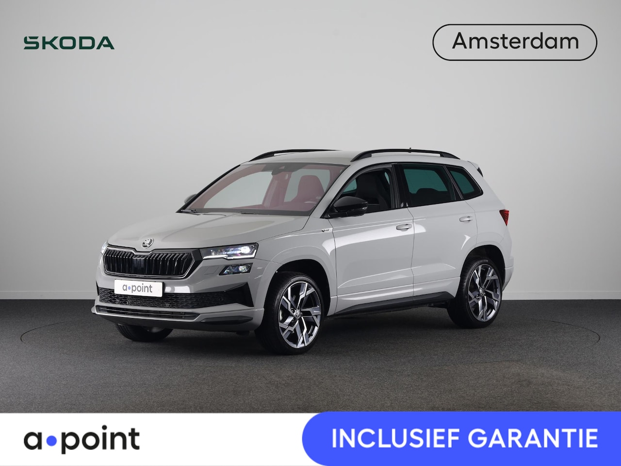 Skoda Karoq - 1.5 TSI ACT Sportline Business 150pk | Wegklapbare trekhaak | Navigatie via APP | Verlengd - AutoWereld.nl