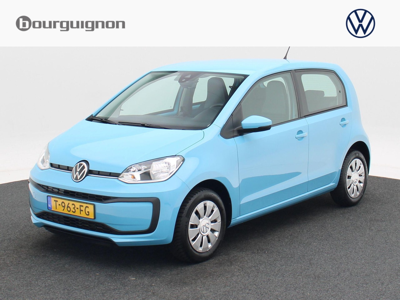 Volkswagen Up! - 1.0 | 5-Deurs | Airconditioning | Bluetooth | Teal Blue | 40.228 Km! - AutoWereld.nl