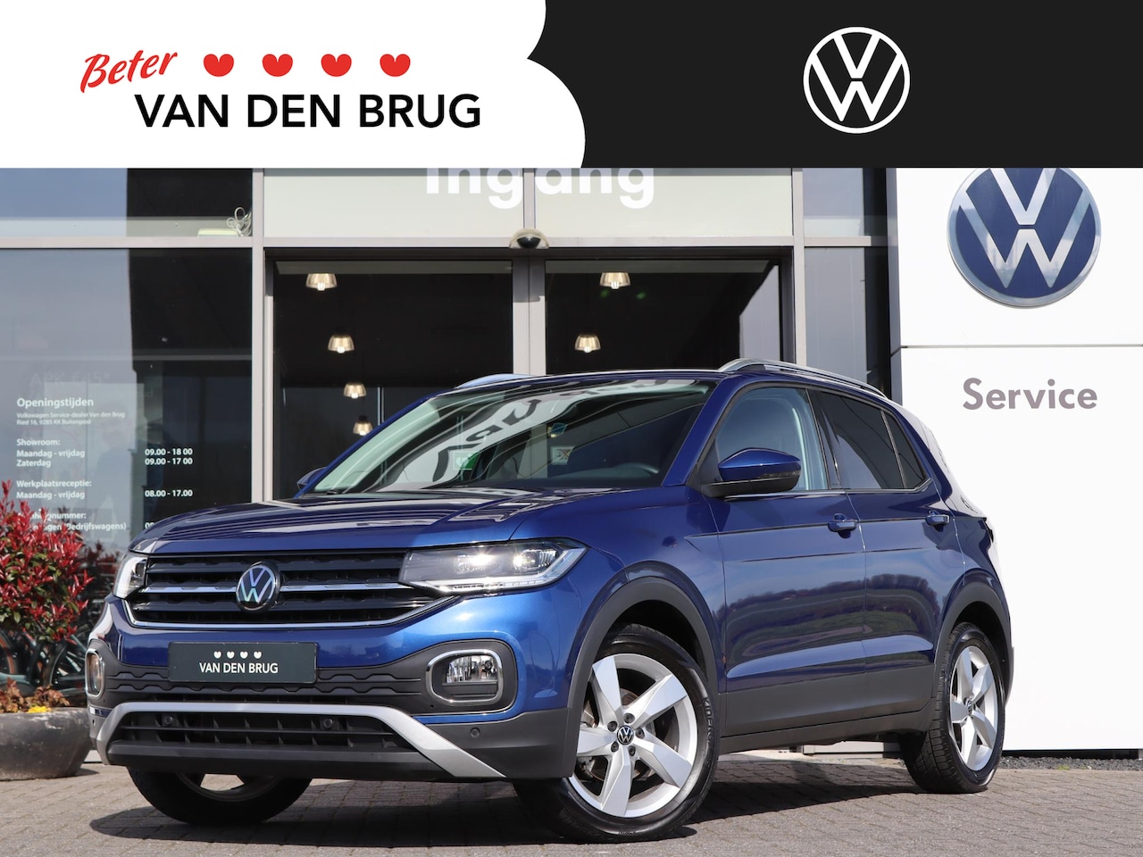 Volkswagen T-Cross - 1.5 TSI 150 pk DSG Style | Trekhaak Afneembaar | Navigatie | Climatronic | Stoelverwarming - AutoWereld.nl