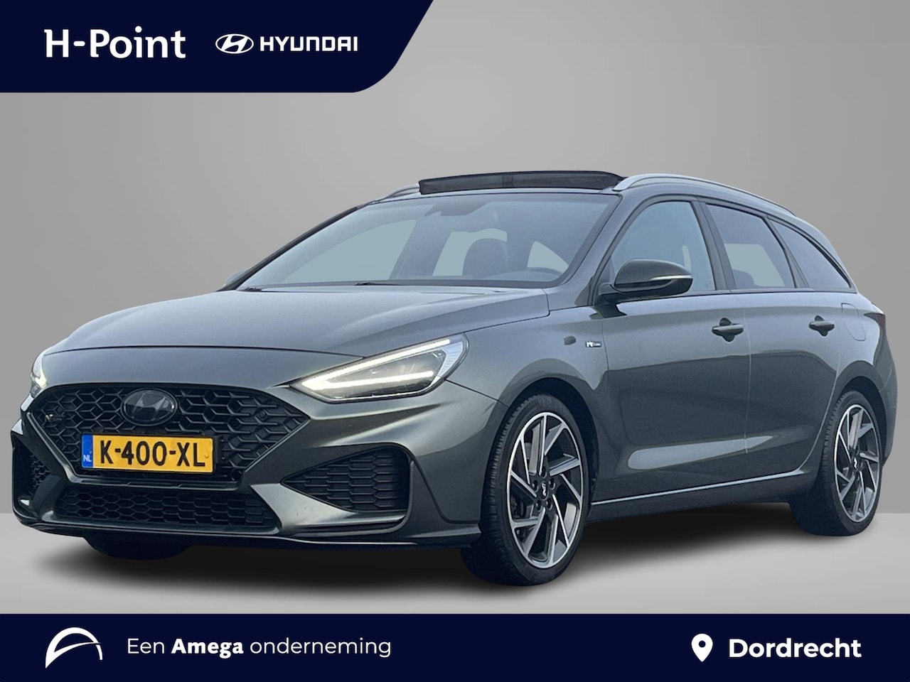 Hyundai i30 Wagon - N Line Sky 1.5 T-GDi MHEV 160pk | SCHUIF/KANTELDAK | N-LINE PACK | 1e EIGENAAR! | 18'' 2-T - AutoWereld.nl