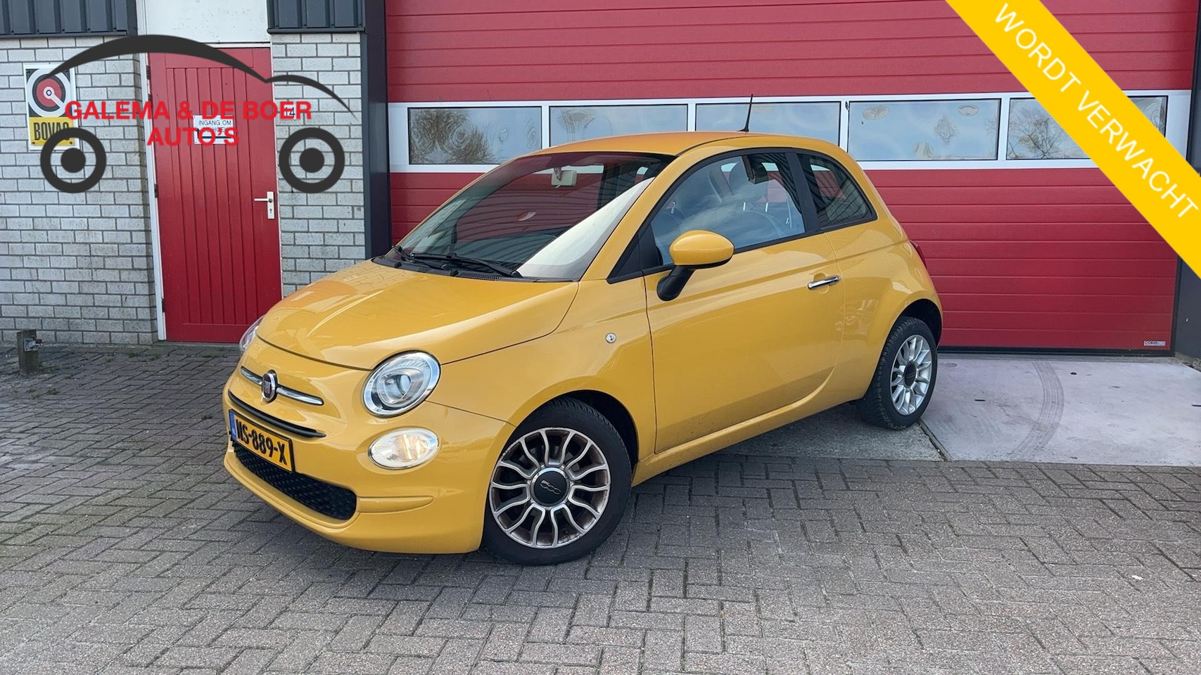 Fiat 500 - 0.9 TwinAir Turbo Popstar AUTOMAAT / NAVI / AIRCO / DAB+ / ELEK RAMEN / NL-AUTO - AutoWereld.nl