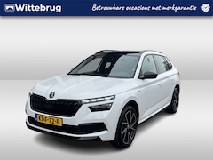 Skoda Kamiq - 1.0 TSI Monte Carlo / AUTOMAAT/ PANO/ ELEK.ACHTERKLEP/ STOELVERWARMING/ PARK.SENSOREN V+A/