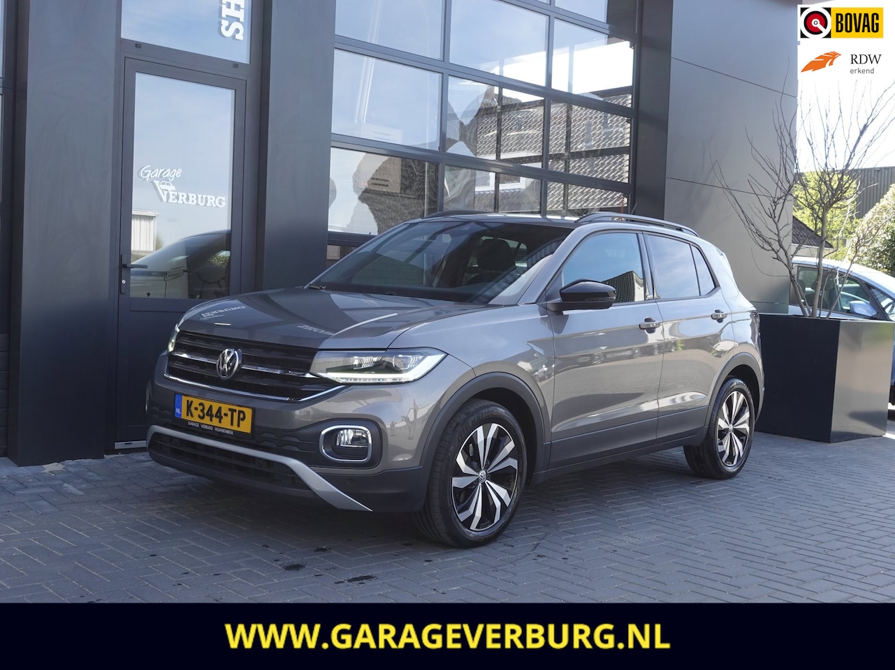 Volkswagen T-Cross - 1.0 TSI Style Automaat (Navi,Camera,PDC,Trekhaak,Adaptive.Cruise,Stoelverwarming) - AutoWereld.nl