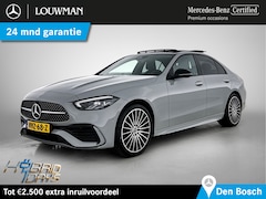 Mercedes-Benz C-klasse - 300 e AMG-line Night pakket | Panorama schuifdak | 19" multispaaks lichtmetalen AMG-velgen