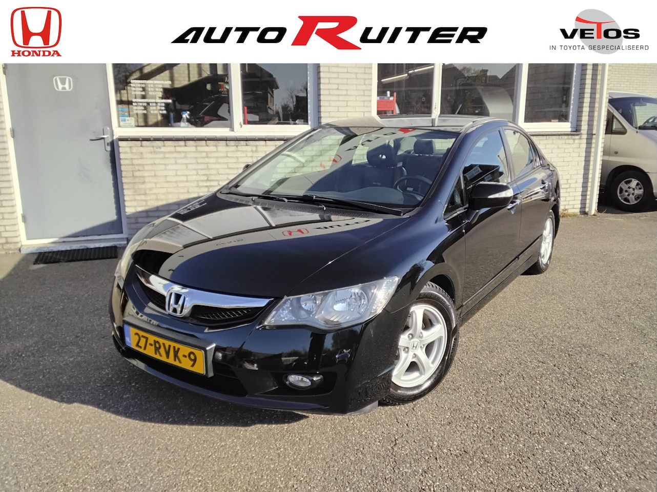 Honda Civic - 1.3 Hybrid Elegance Black Edition - AutoWereld.nl
