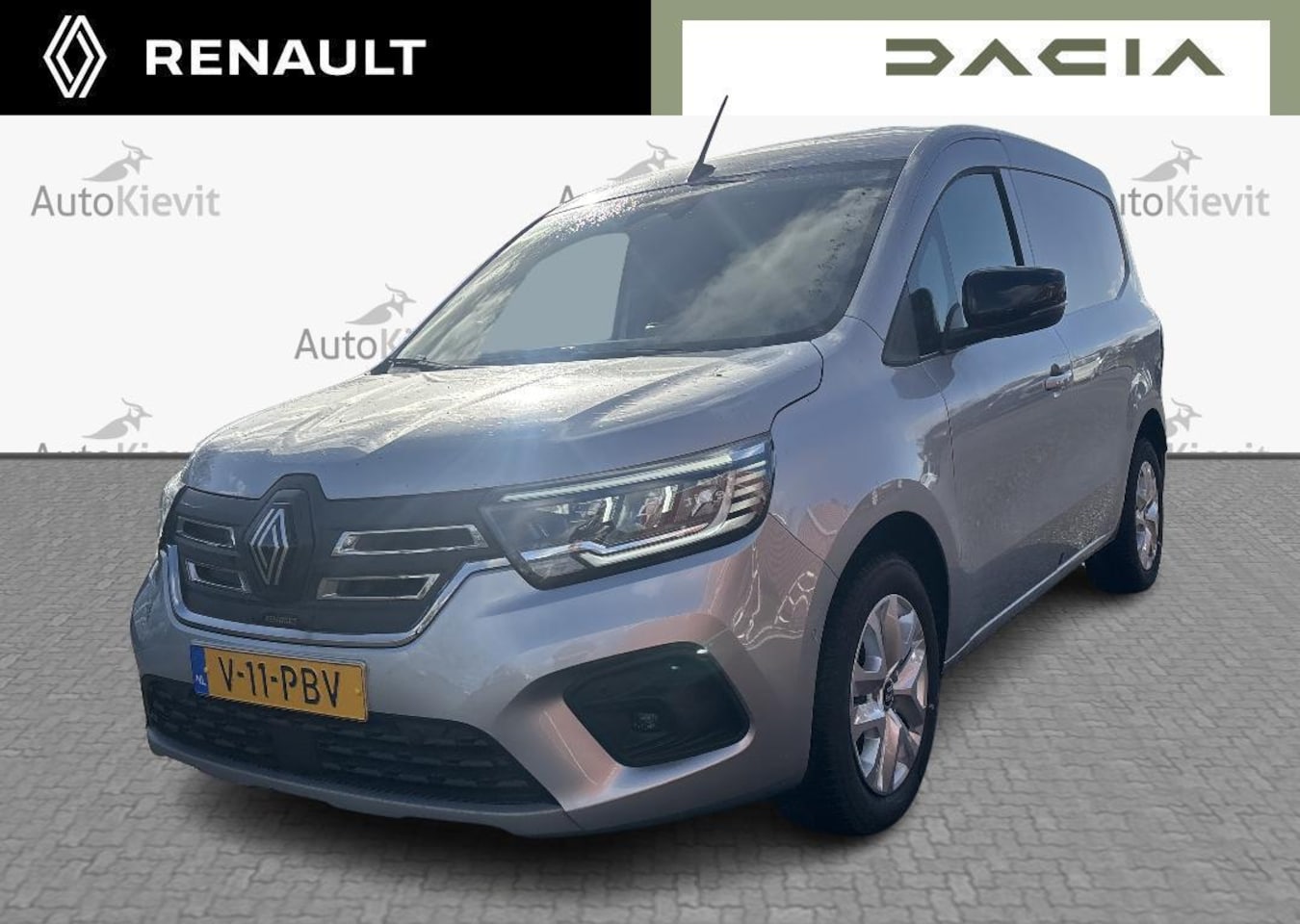 Renault Kangoo E-Tech - Extra L1 44 kWh - Demo / Trekhaak / vierseizoensbanden / houten laadvloer - zijwandbekledi - AutoWereld.nl